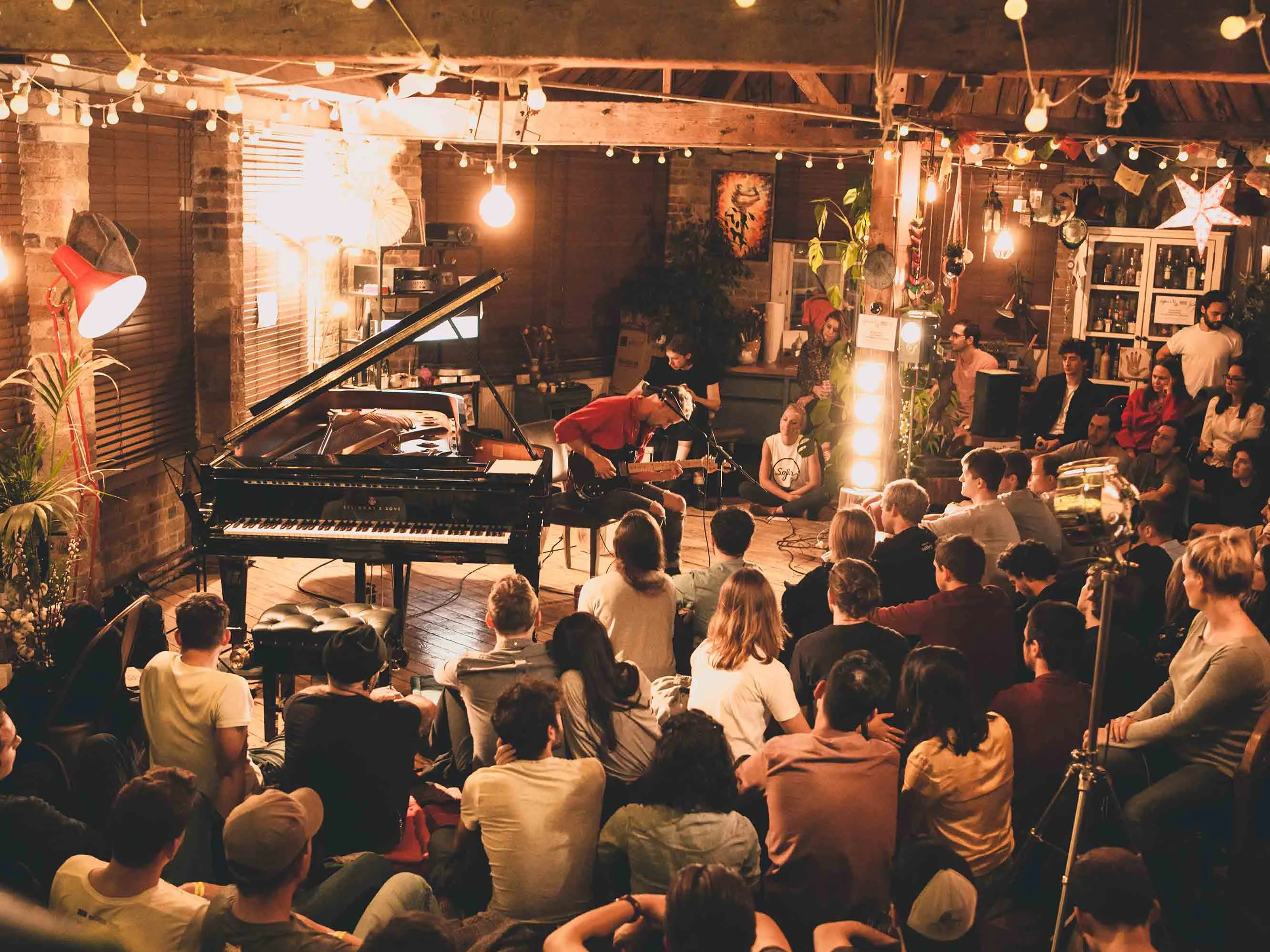 Live acoustic music night at the pub